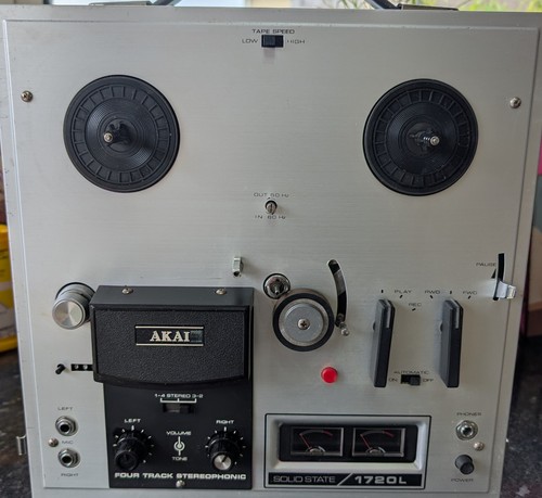 Akai solid state 1720l reel - akai,