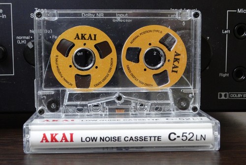 Audio cassette akai gold reel - cassette,